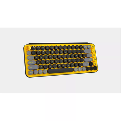 Compact Mechanical Wireless Keyboard with Customizable Swappable Emoji Keys