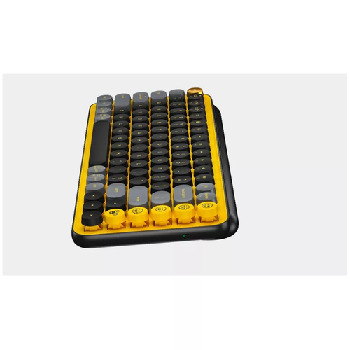 Compact Mechanical Wireless Keyboard with Customizable Swappable Emoji Keys